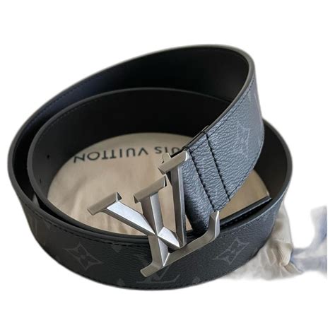 Lv pyramid canvas belt